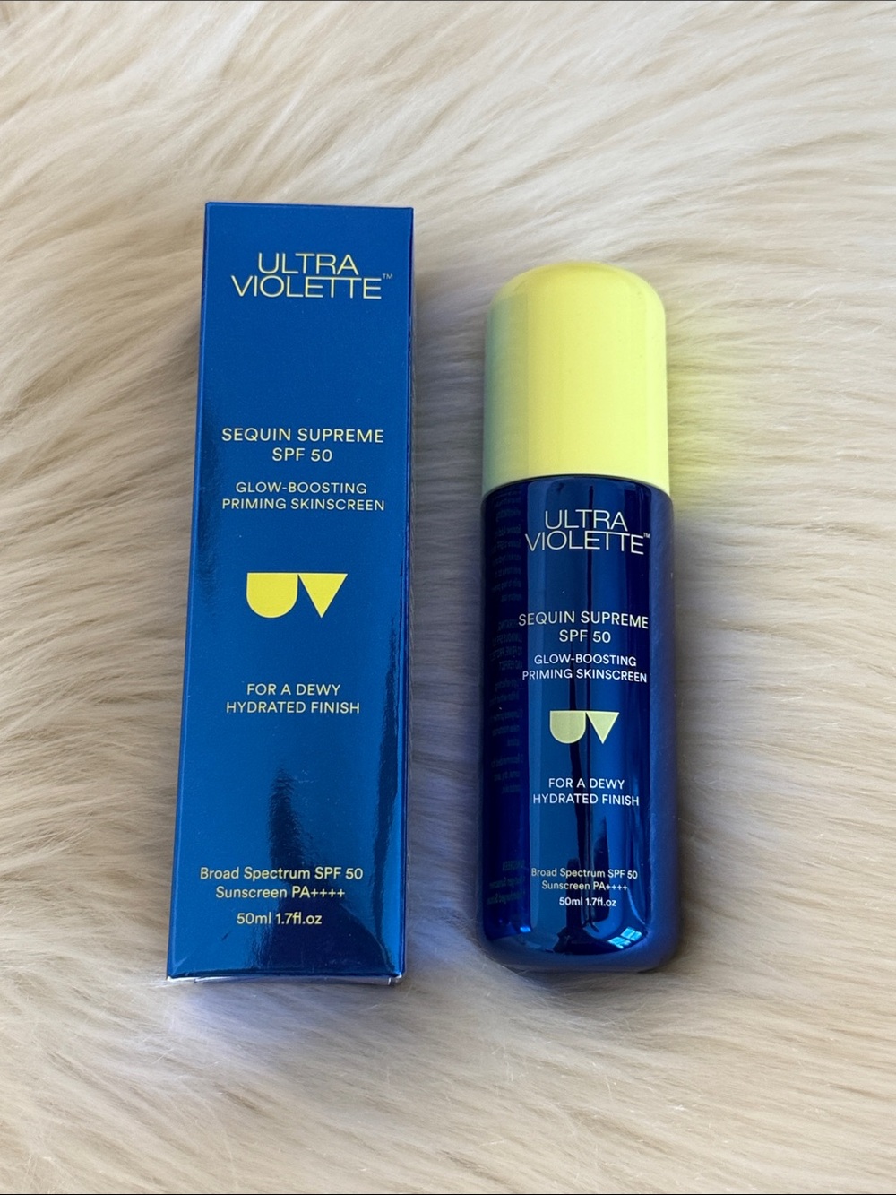 Ultra Violette Sequin Supreme SPF 50 Glow Boosting Facial Sunscreen Moisturizer